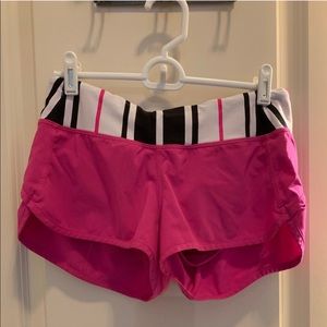 Lulu Lemon Shorts, Pink